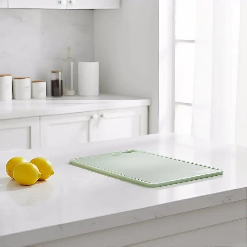 Double Sided Antimicrobial Cutting Board Kitchen Use for Baby Food Meat Vegetable Bread Cutting Easy Sanitation