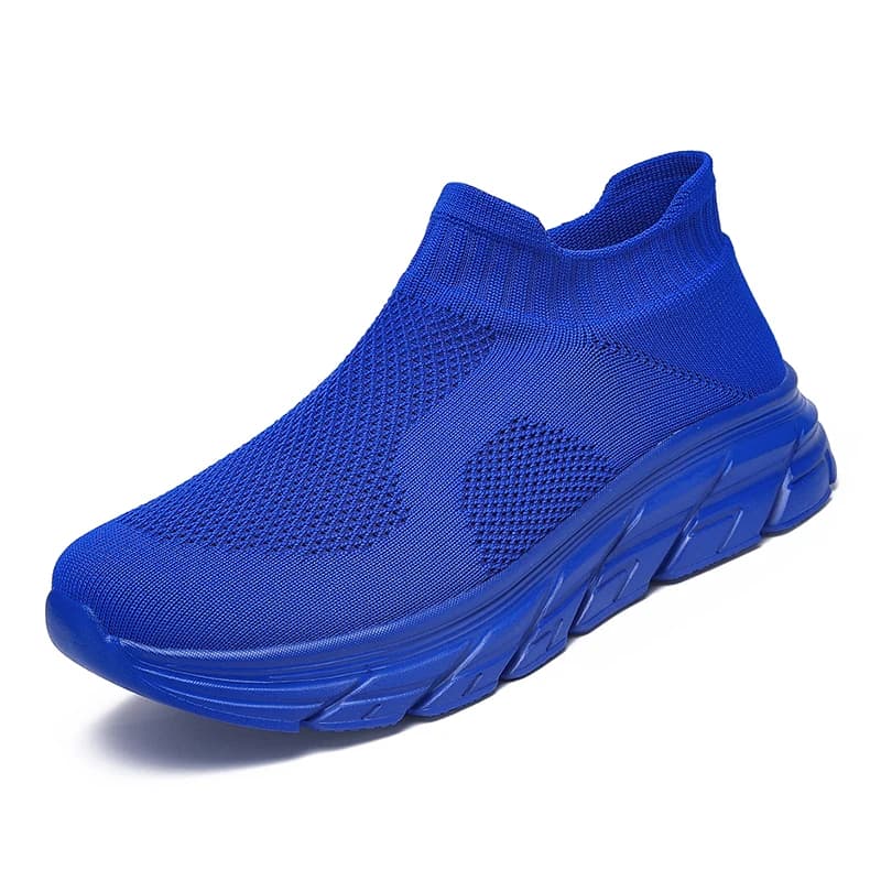 Men and women's breathable mesh casual sports shoes, lightweight and non-slip running shoes with soft spring and autumn sole