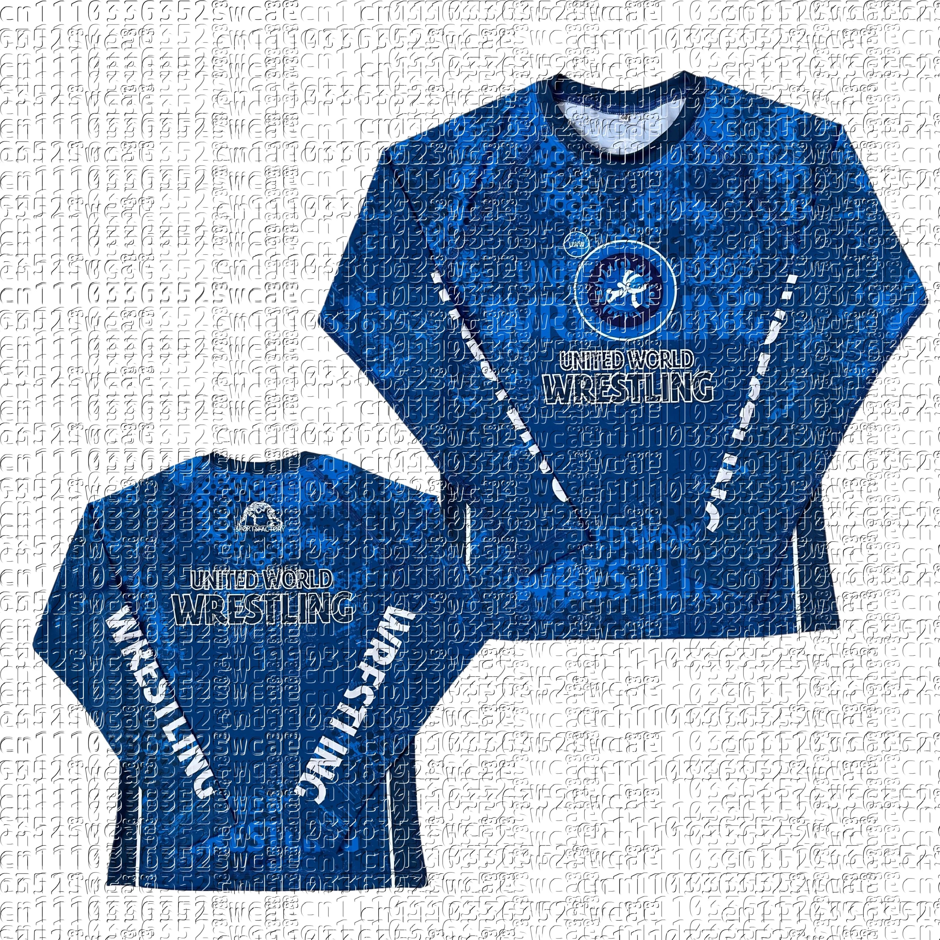 2026 Hot Selling Wrestling Competition Leisure Sports Theme Jersey Version Spring and Autumn Adult Men's Long Sleeve T-shirt