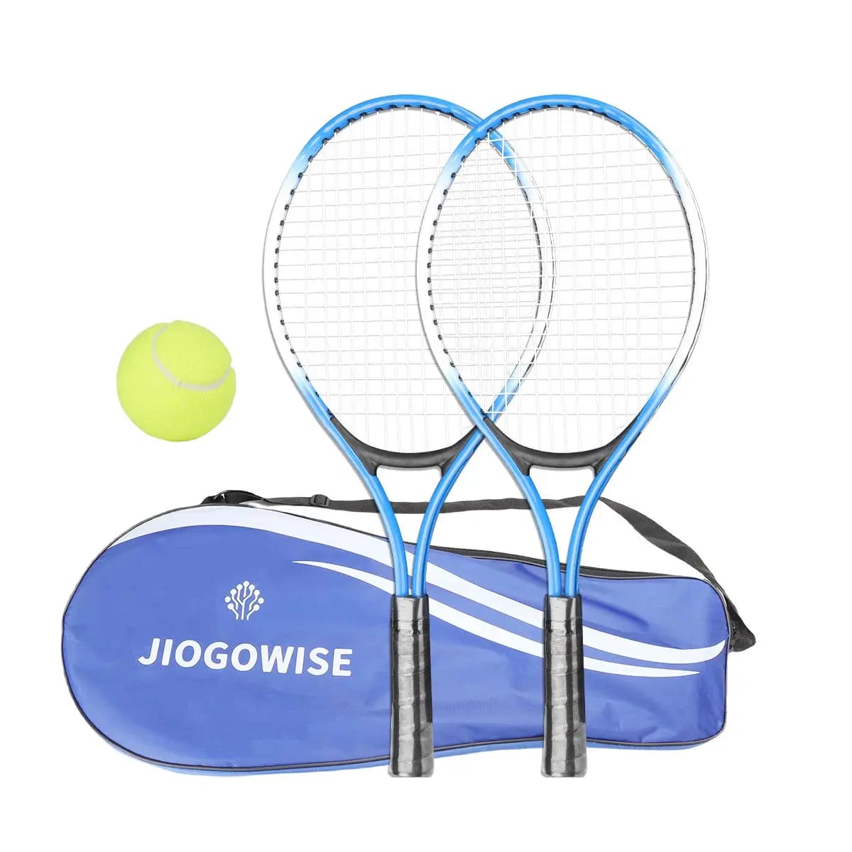 2-piece tennis racks included Tennis bag and tennis racket set Games for young outdoors, suitable for beginners
