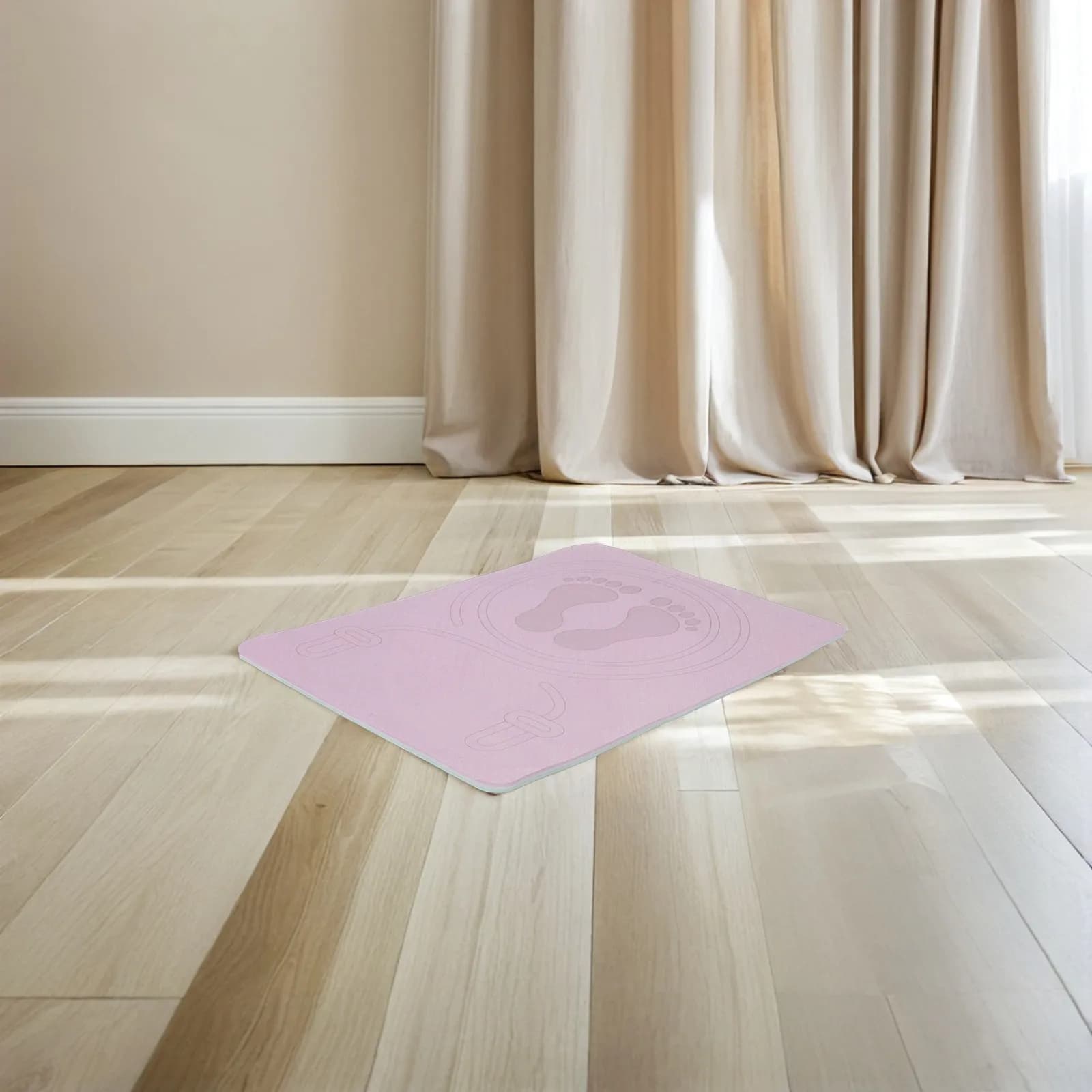 Mat Often in TPE to Jump with Corda, for Men and Women, Indoor Exercise, Urti Absorption, Noise Reduction, Anti-slip, Floor Protection, Gym