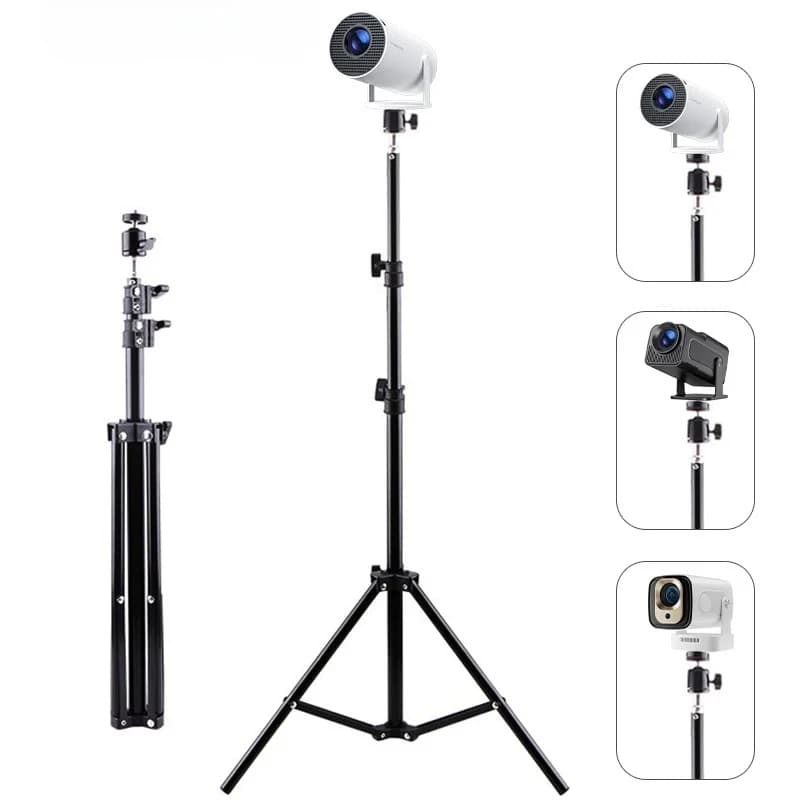 Staffa portatile universale estensibile per mini proiettore HY300 Pro HY320 Supporto per treppiede da viaggio. Supporto per mini proiettore,