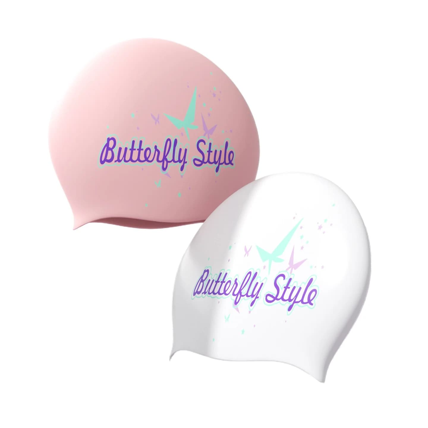 Professional swim cap unisex Large silicone swim cap waterproof with ear protection