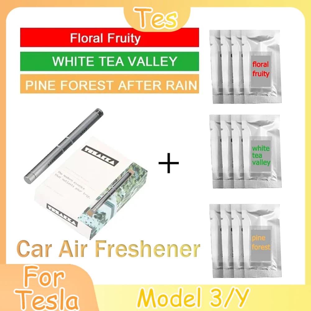 For Tesla Model 3 Car Deodorant Invisible Air Sphyte Model Y Deodorant Cleansing Agent Decoration Vehicle Supplies