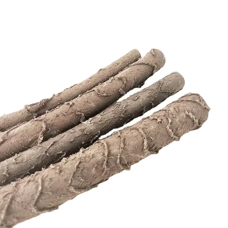 Tubo in rattan imitazione albero da 1 metro Tubo in PVC per filettatura tubo decorazione giardino albero cavo linea tubo in rattan linea di simulazione tubo