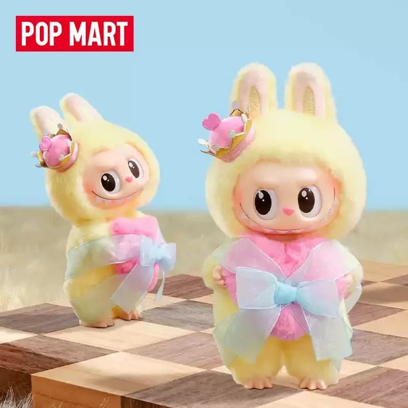 POP MART Labubu Little Queen Chess Adventure - Ciondolo in vinile da collezione per adulti, decorazione per borsa, collezione