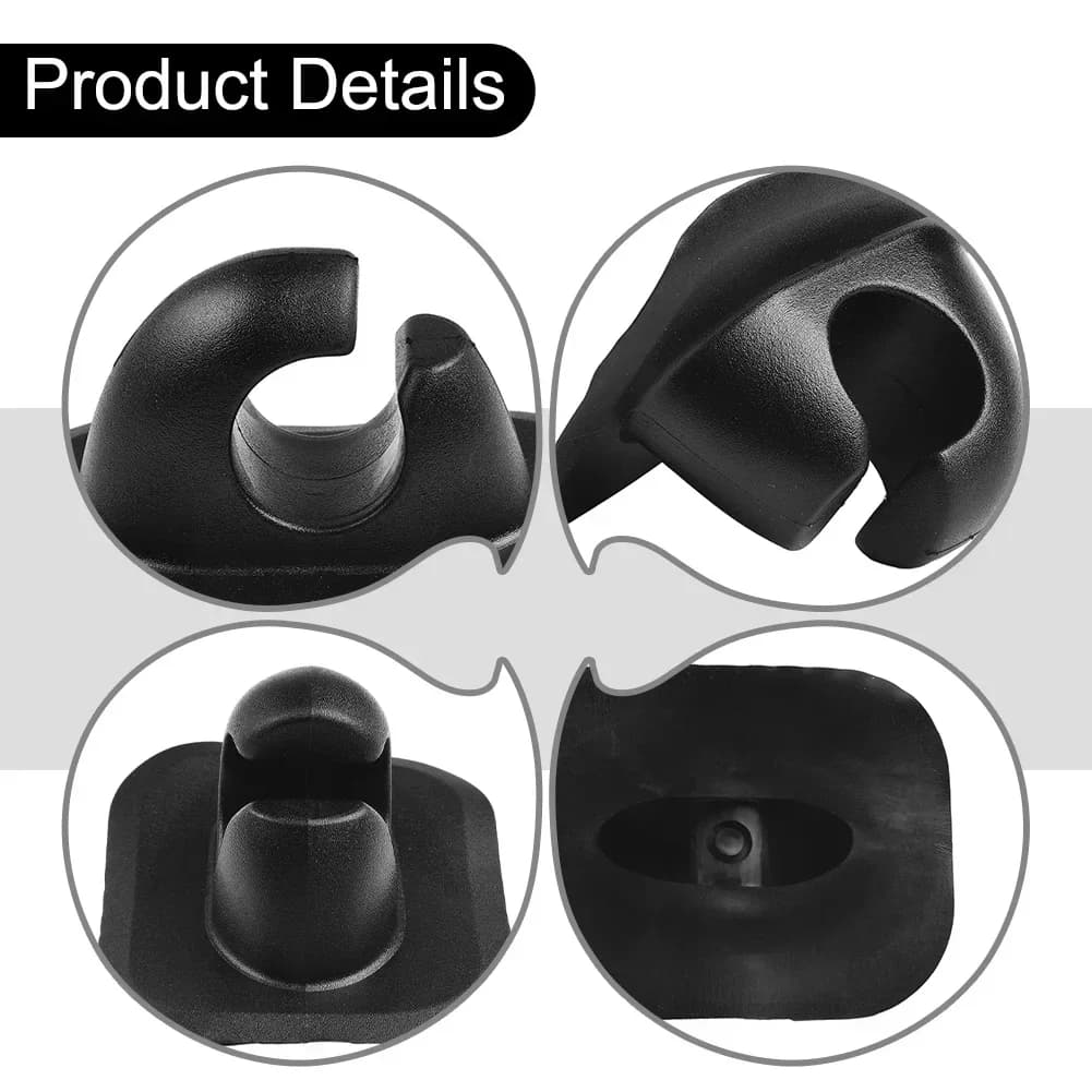 Supporto per clip per pagaia per gommone in gomma Supporto per supporto in PVC per gommone per barca, canoa, kayak, barca da pesca, accessori