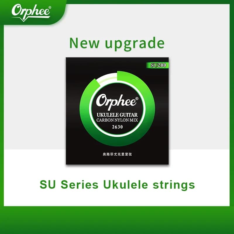 Orphee Ukulele Guitar Strings Carbon Nylon Hybrid Production Good Stability without Skipping Ukulele Mini Guitar Ukulele Parts