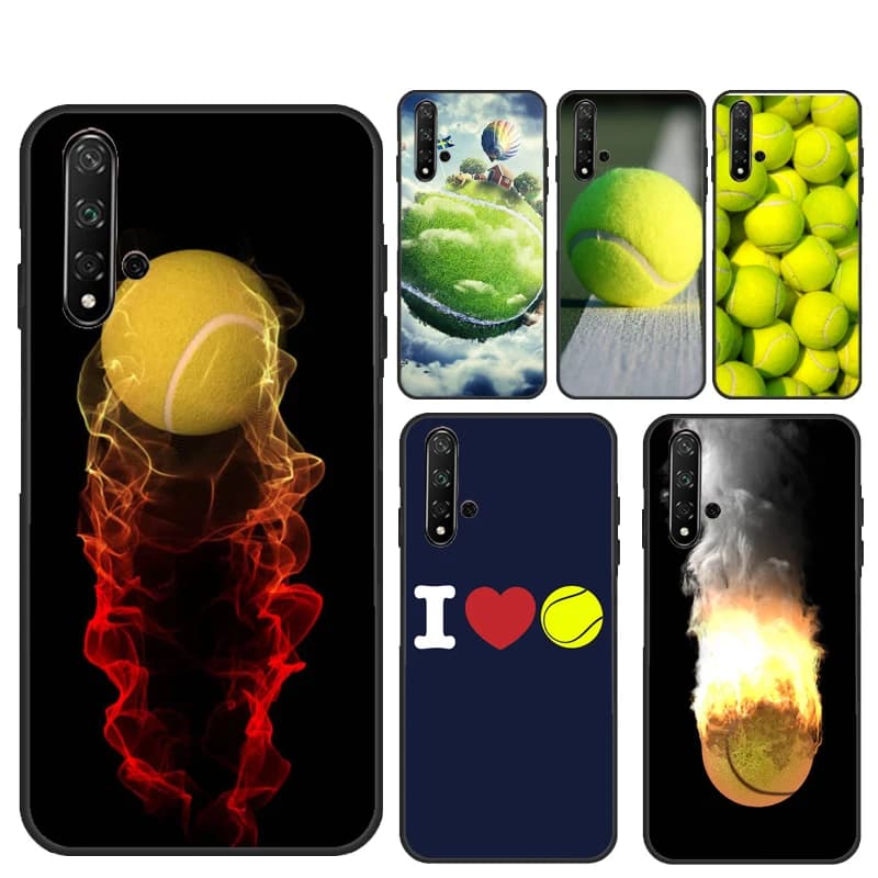 Tennis ball movement For Huawei Nova Y70 Y90 Y60 Y61 Y91 Y72 9 10 SE 12i 12s 11i 5T P60 Pro P20 P30 P40 Lite Case