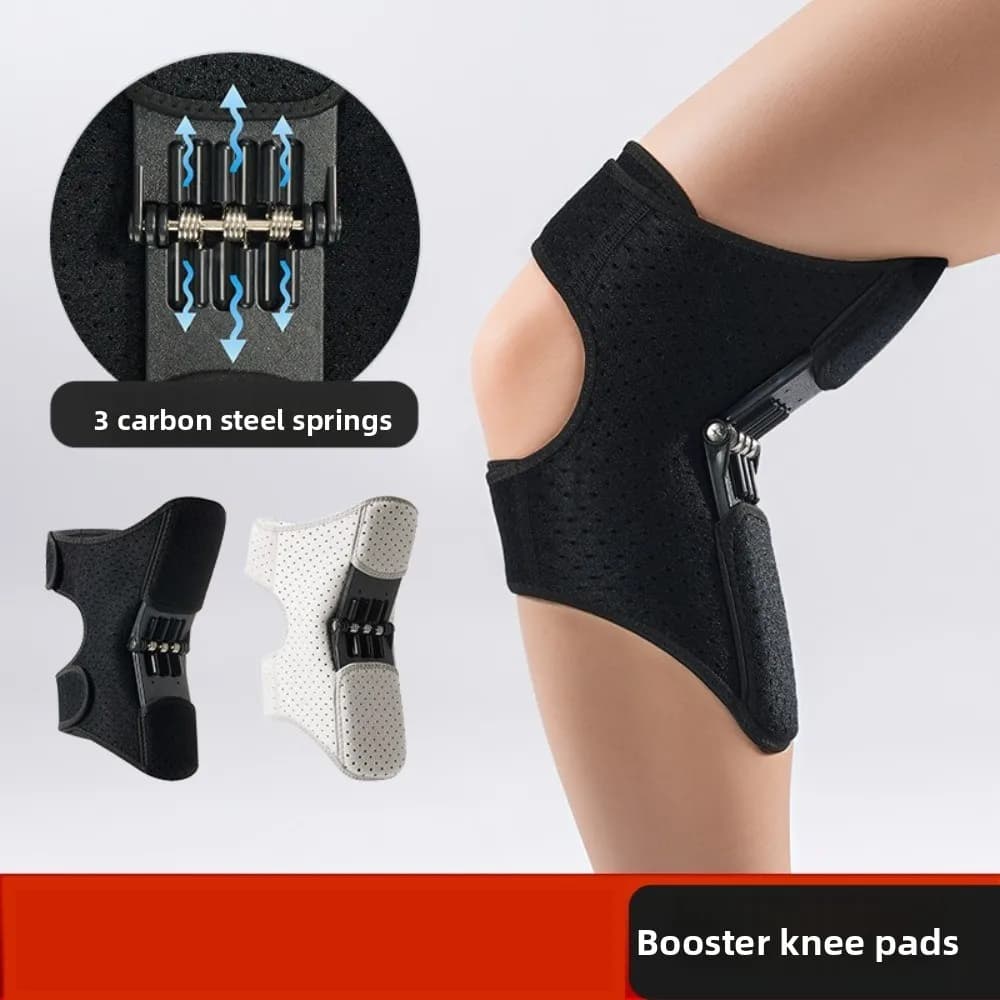 Nuovo rinforzo per ginocchio esoscheletro per sport alpinismo Supporto per protezione articolare Ginocchiere Supporto regolabile per compressione squat