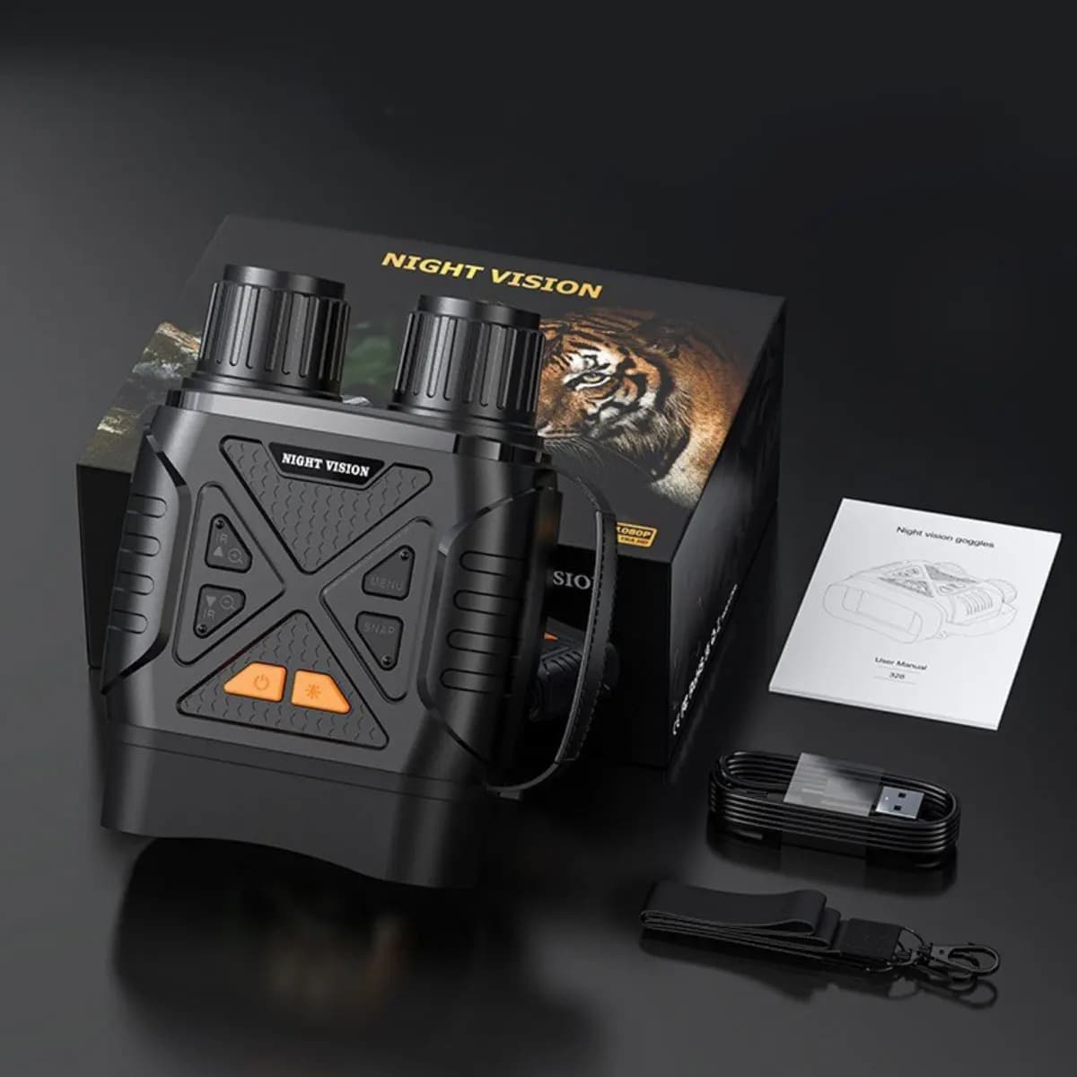 Infrared Night Vision Binoculars 800m Range 10xDigital Zoom Photo Video