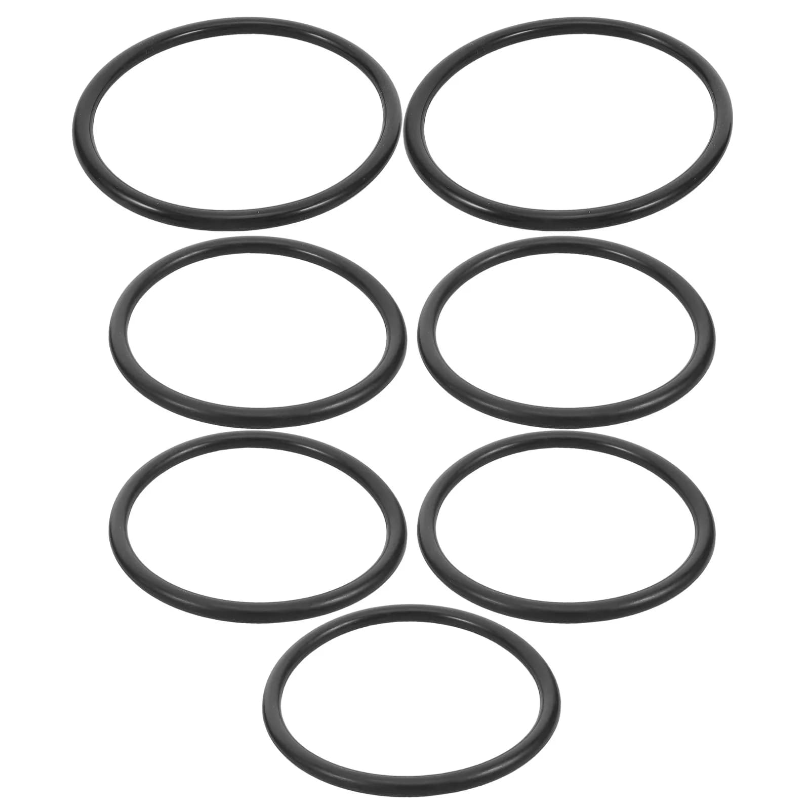 Set di 7 Anelli in Gomma per Campane Tibetane, Tappetino Elastico Premium per Campane di Cristallo, Strumenti Buddisti, Cuscino Portatile