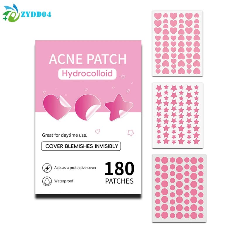 ● 180 pcs patch for acne repair invisible acne cleaning waterproof breathable concealer for acne cleaning fades clean