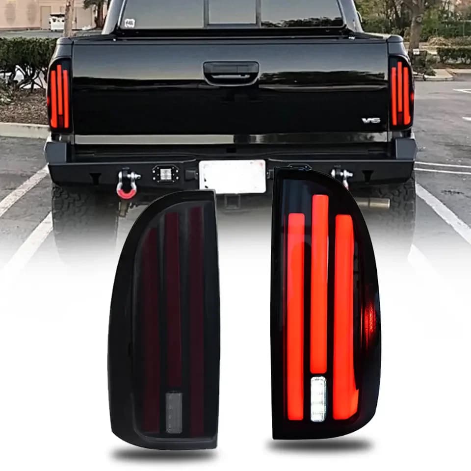 Car Modified Smoke Tailamp Tail Lamp Led Rear Light for Toyota Tacoma 2005 - 2015