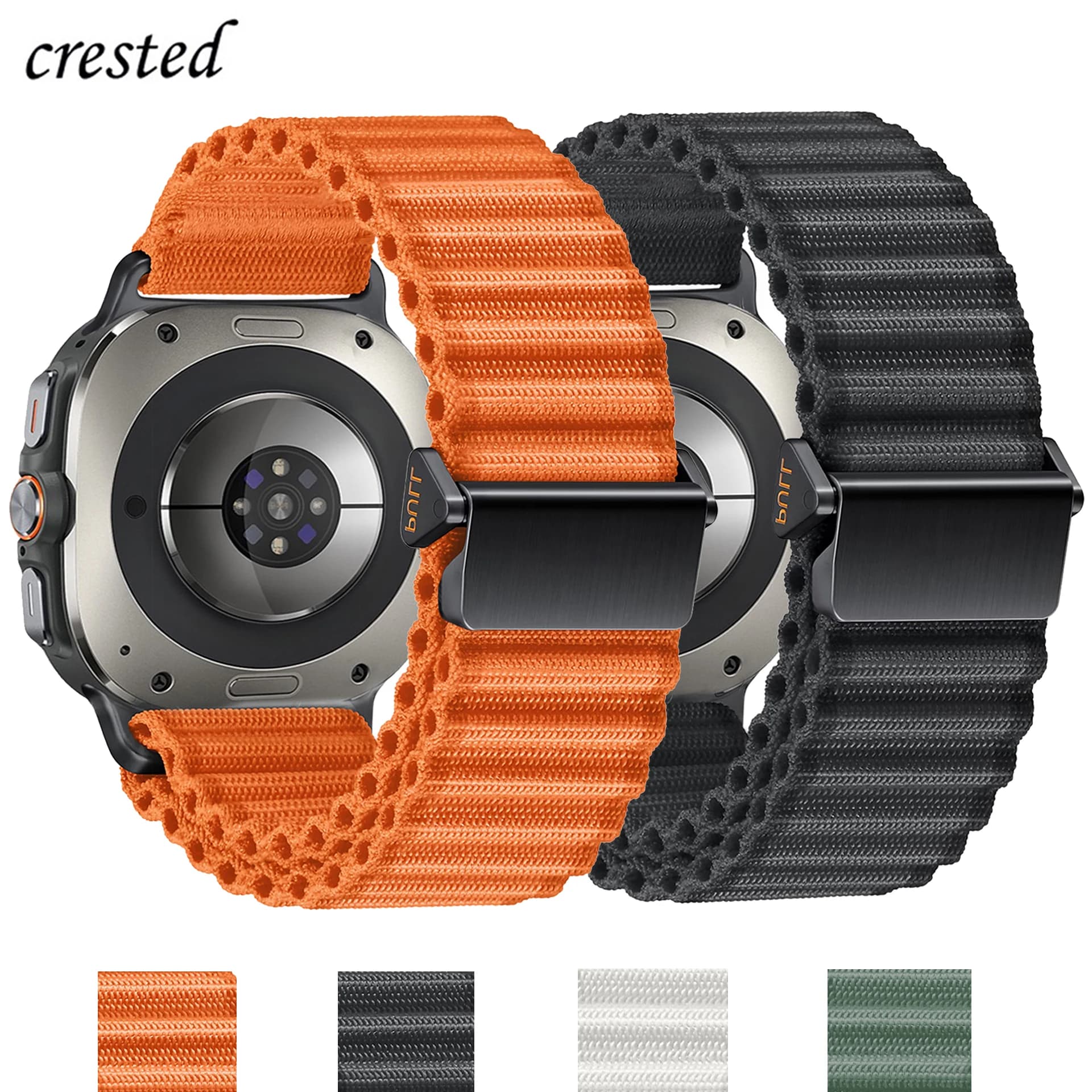 Sport Trail Band for Samsung Galaxy Watch 7 Ultra Strap 47mm accessories Nylon ocean belt Galaxy watch Ultra band 47mm