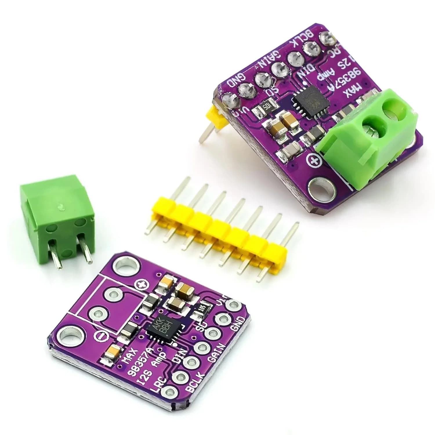 Modulo Amplificatore I2S 3W Classe D Max98357 con Interfaccia DAC Decoder Senza Filtro per Raspberry Pi Esp32
