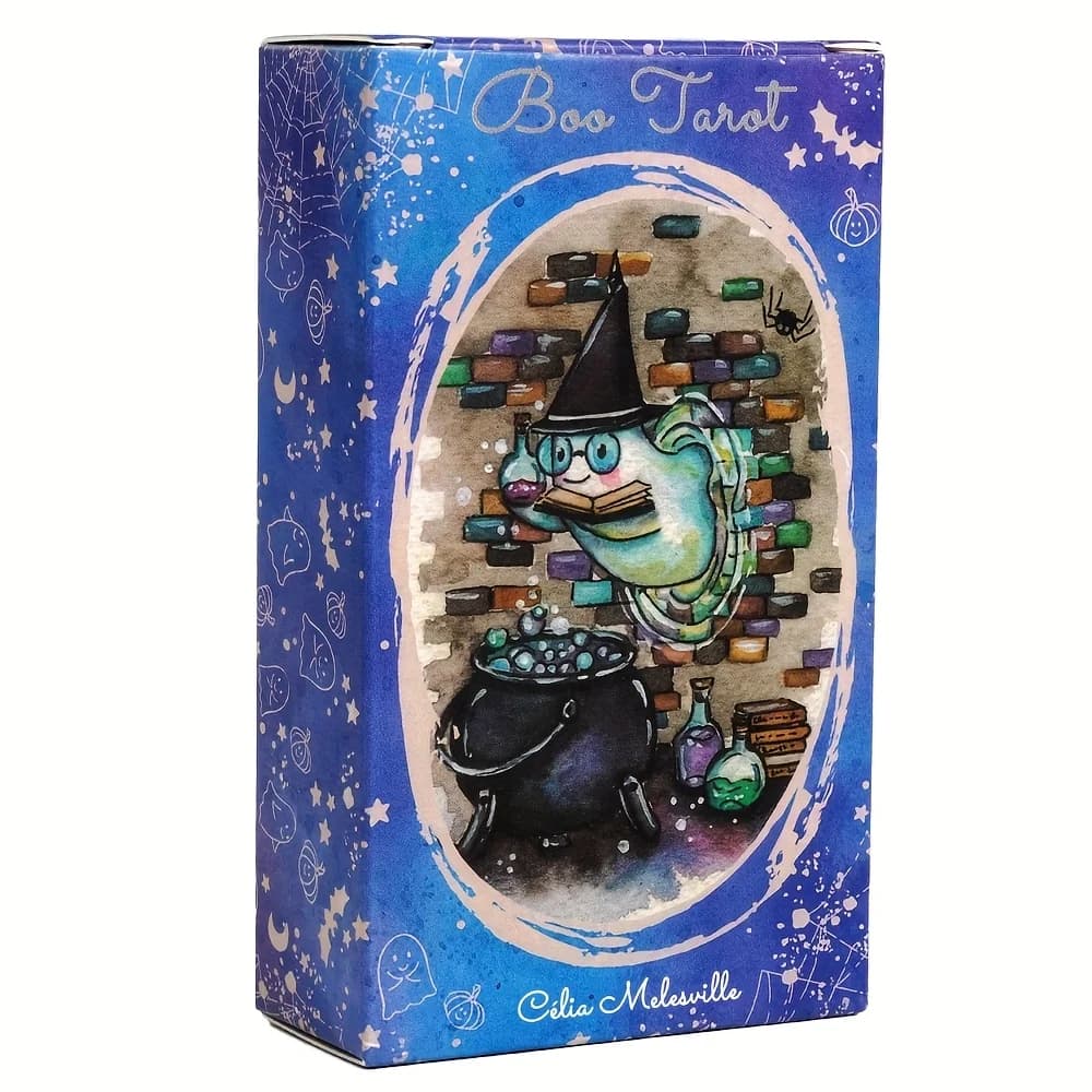 Boo Tarot Deck Fantasmi Carta da lettura fantasma 81 carte