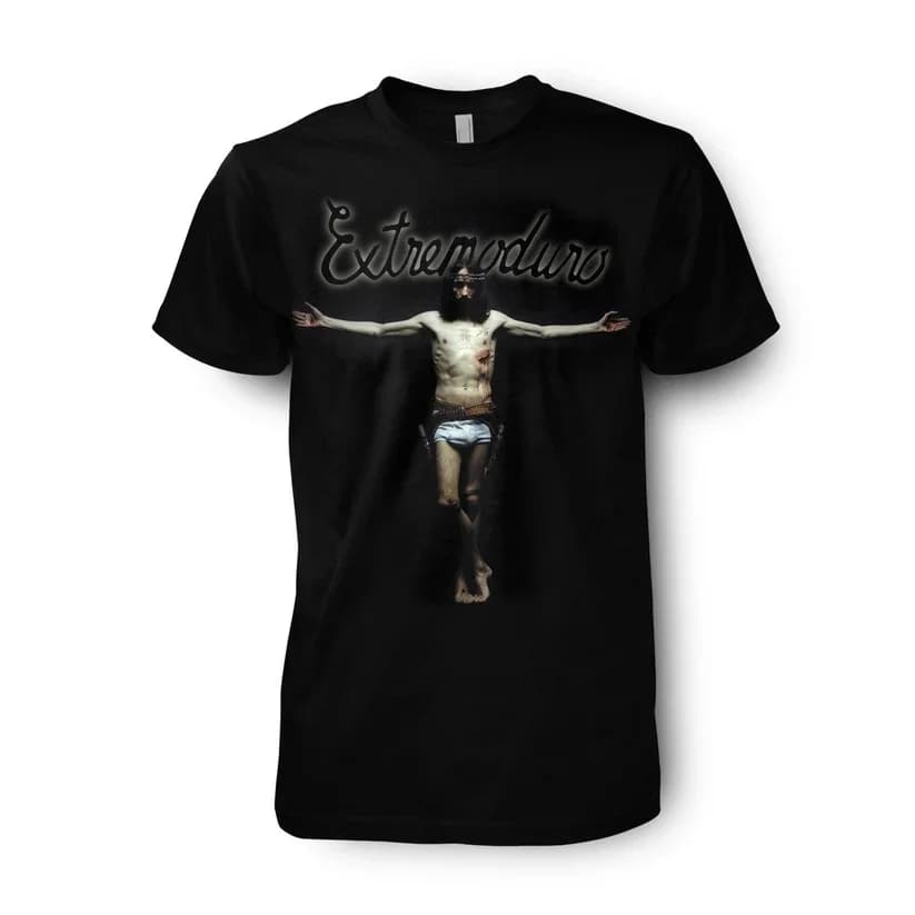 Rock Band EXTREMODURO T-shirt periferica in puro cotone per uomo e donna Primavera Estate Nuovi arrivi Camicia a maniche corte moda
