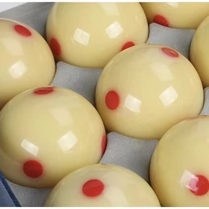 Sfera per stecca da biliardo in resina da 57,2 mm all'ingrosso per confezione in scatola da biliardo e snooker