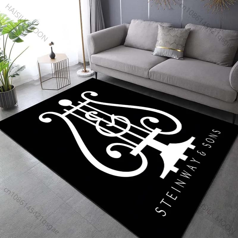 Nuovo prodotto! Piano S-STEINWAY Modello Tappeto per soggiorno Camera da letto Tappetino da bagno Zerbino creativo Divano Decorazioni per la casa di grandi dimensioni
