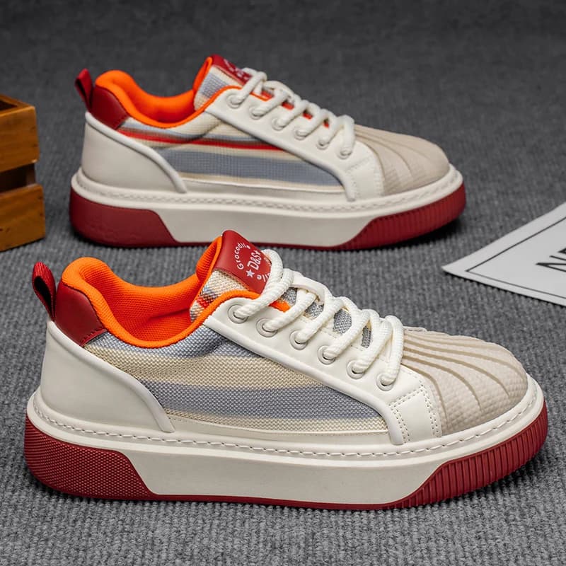 Grocery Shopping Unisex Canvas Shoes Comfort Cotton Cushion Inner Flexible Flat Outsole Accompany Shopping Outdoor Strolling
