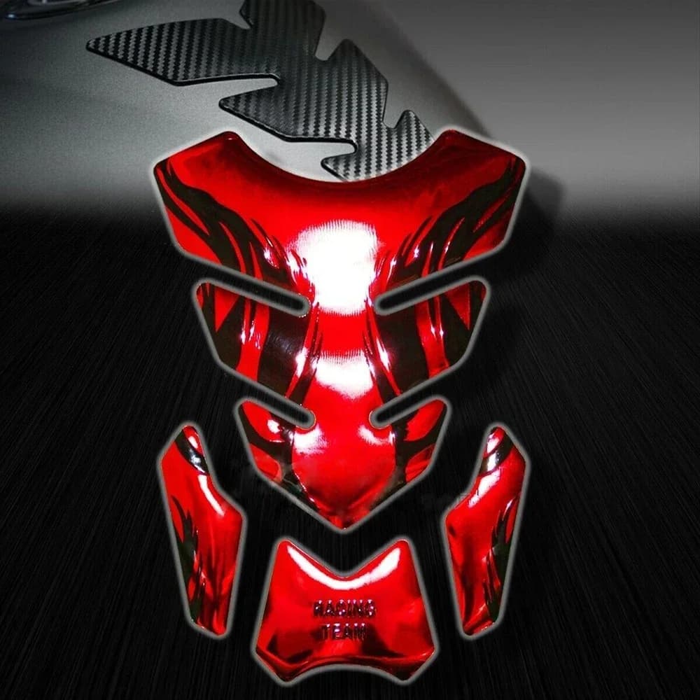 Decalcomanie for universal adhesives for gas fuel tank 3D Motorcycle gas protective cover for gas oil fish for Honda Yamaha Kawasaki