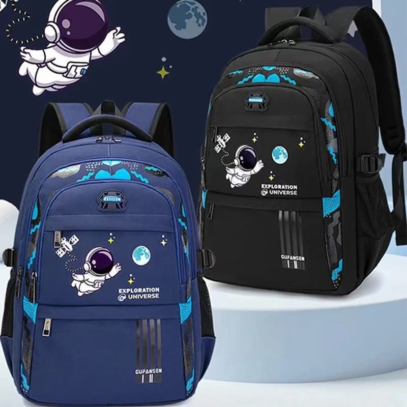 Zaino Impermeabile per Bambini, Borsa Scolastica alla Moda per Ragazzi, Stile Boutique per Viaggi all'Aperto, Accessori per Bambini