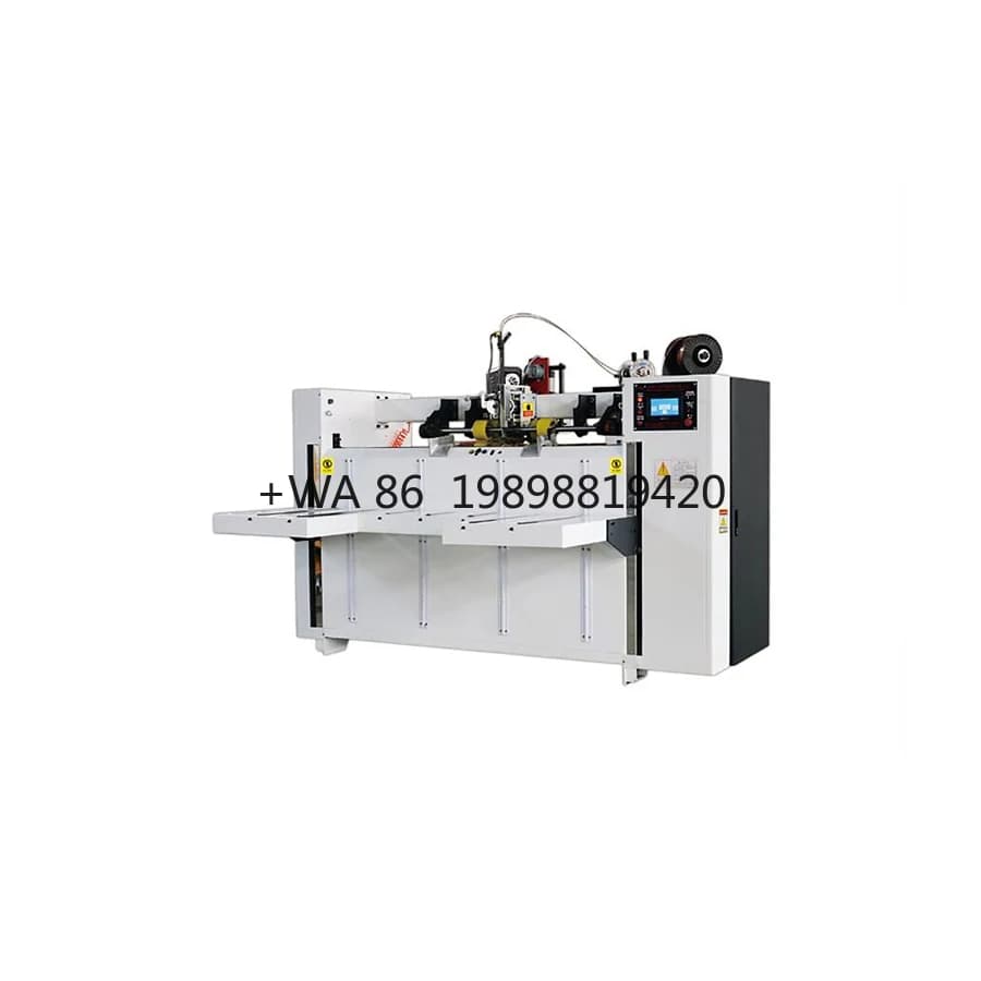 Cucitrice per scatole, cucitura, macchina da cucire in Cina, cartone semiautomatico