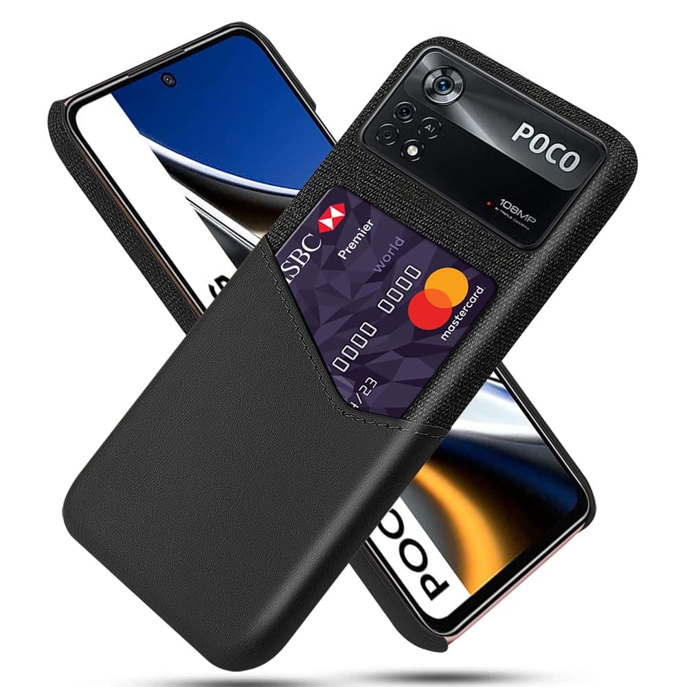 Custodia da lavoro per Xiaomi Poco X4 Pro 5G X3 NFC GT F3 C3 F1 Fonda Slot per schede Cover per Xiomi Poco M4 M3 M2 F2 X4 X3 Pro 5G Coque