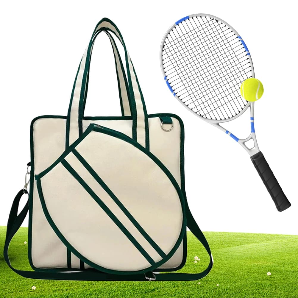 Borsa da Tennis Grande, Borsa Impermeabile per Racchette da Tennis, Borsa a Tracolla per Racchette, Borsa da Tennis per Uomini e Donne