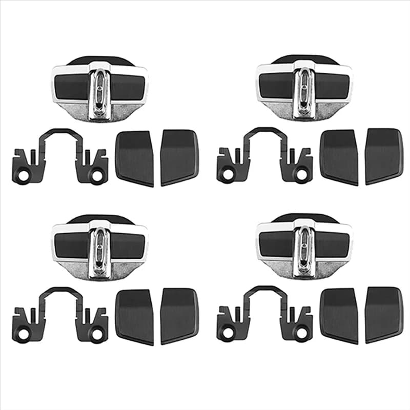Auto TRD Serratura Della Porta Fibbia Stabilizzatore Protezione Chiusure Tappo Per Toyota Camry RAV4 Sienna Crown Yaris Highlander-N25R