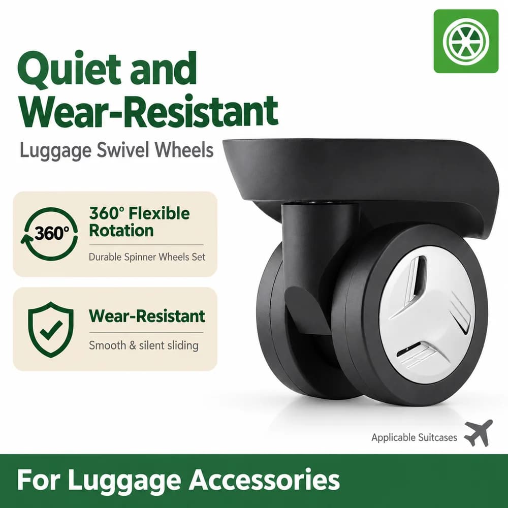 For Traveler Benlun Trolley Case Universal Wheel Caster BL-106 Roller Wheel Luggage Replacement Wheel Caster Parts