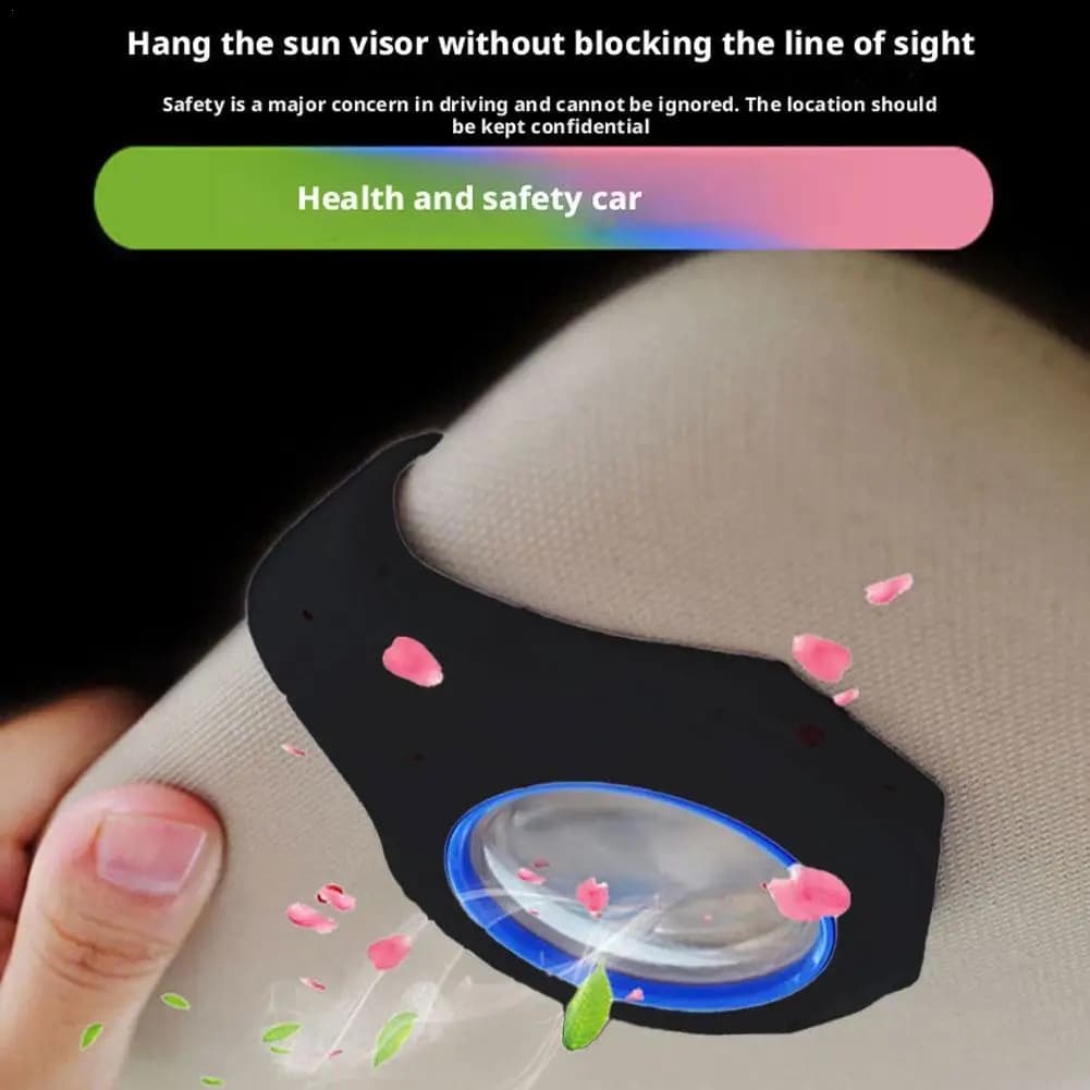 Car Deodorant Sun visor Clips Hidden design Compact style Strong and durable aroma for interior custom and fashionable car