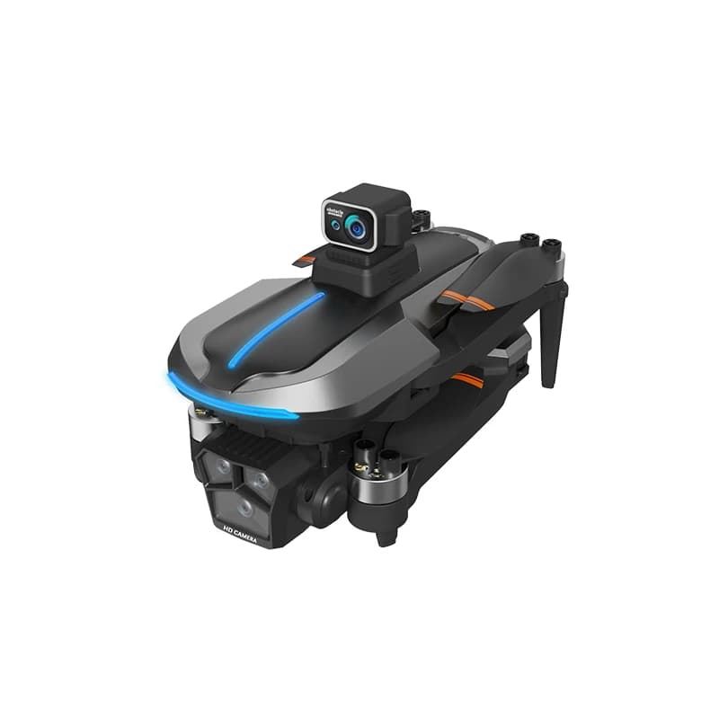 Drone GPS AE8 EVO Brushless con Doppia Fotocamera HD 8K, Dron Professionale 5G WIFI FPV, Quadricottero RC con Telecomando