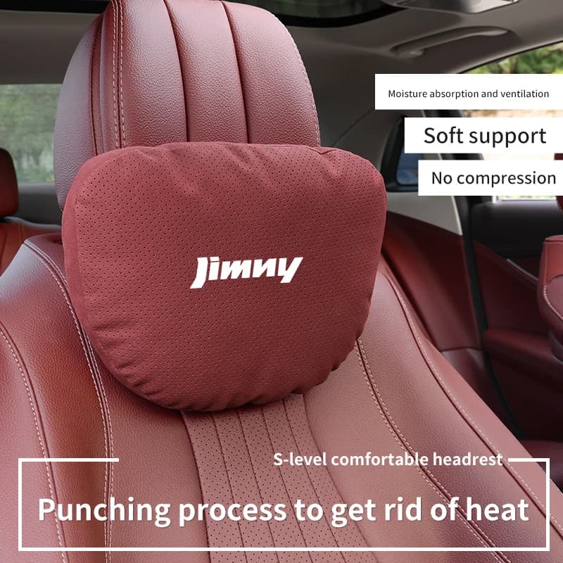 Poggiatesta per interni Auto poggiatesta per Suzuki Jimny poggiatesta automatico supporto per collo sedile cuscino lombare accessori per cuscino per collo morbido