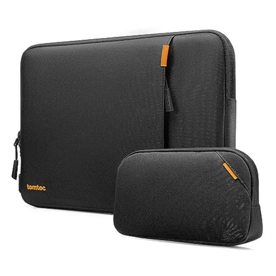 Set di Custodie Protettive a 360° per MacBook Air M5/A3449 2026 M4/A3240 M3/A3113 M2/A2681 M1/A2337, Custodia per Laptop Resistente all'Acqua