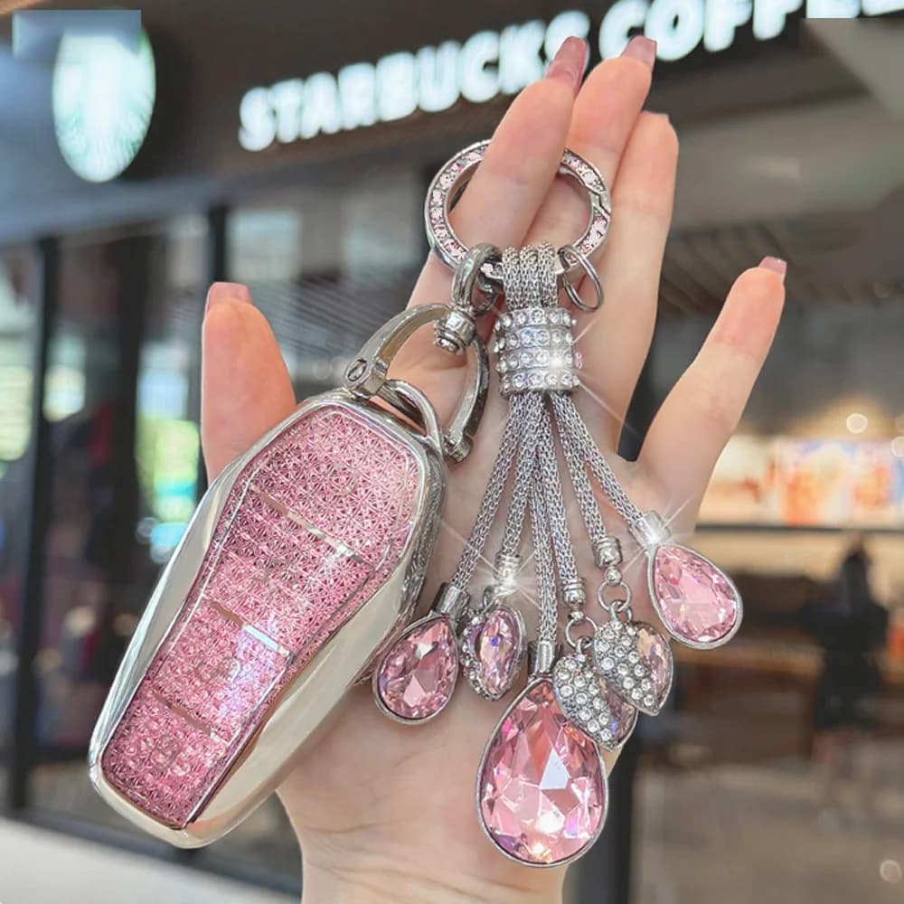 NUOVA Moda per BYD Han Ev Tang Dm Qin PLUS Song Pro MAX Yuan Dolphin E2 Chiave A Distanza Dell'automobile Della Copertura Della Cassa Fob Borsa Titolare Portachiavi