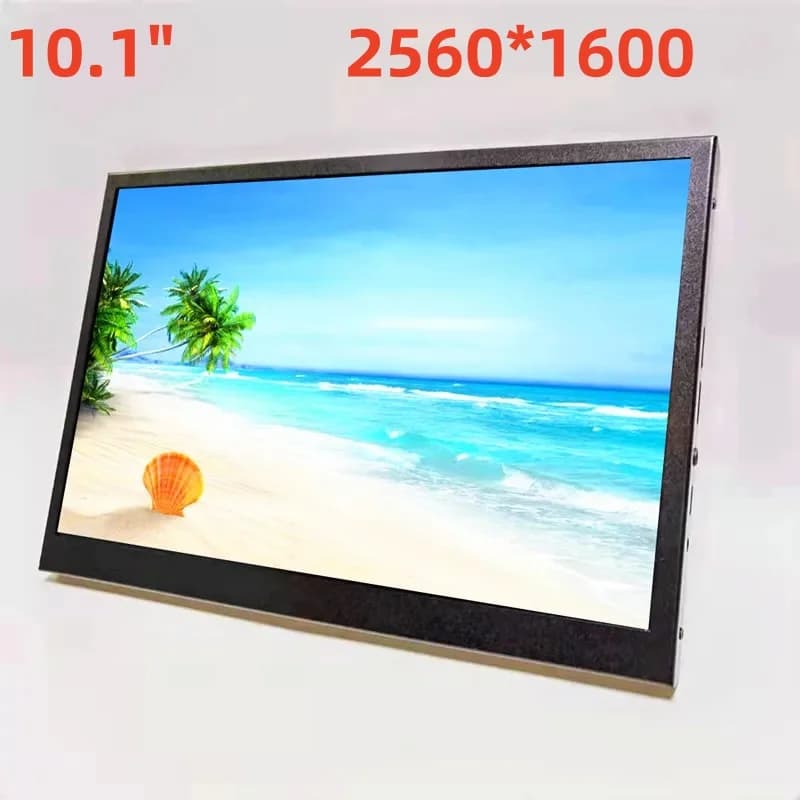 Guscio in metallo da 10.1 pollici 2K HD Widescreen 2560*1600 IPS Pannello Monitor Supporto HDMI per XBox PS WiiU Console di gioco/Raspberry Pi 3 4B