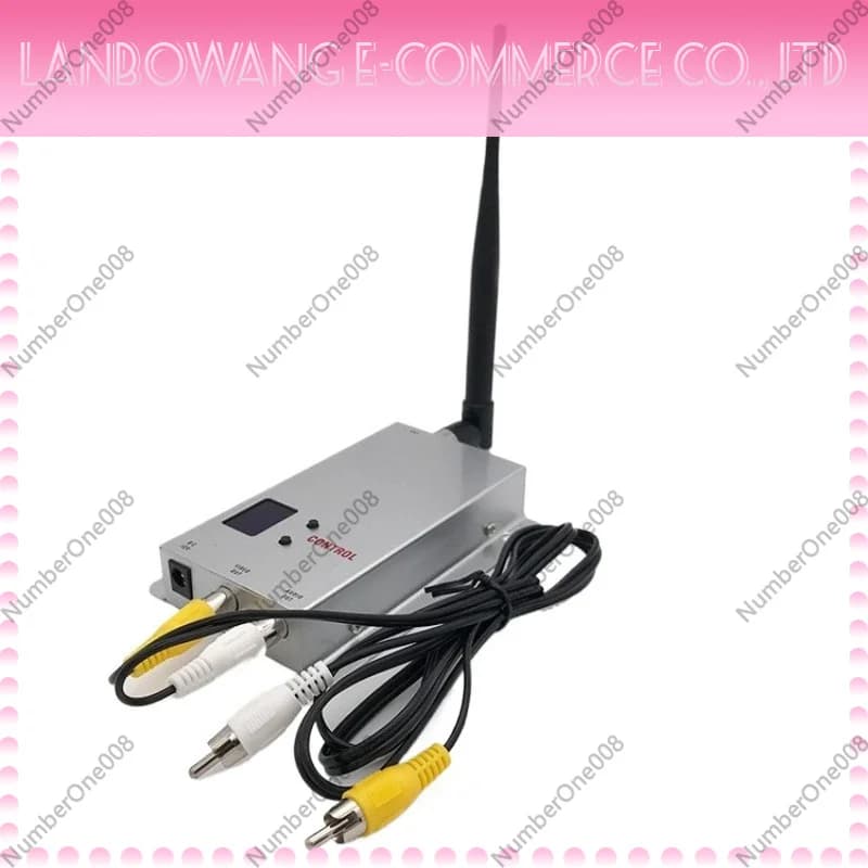 1.2G 1.5W Transmitter Receiver Wireless FPV Video Transmission for RC FPV Drone Quadcopter Aerial Photography