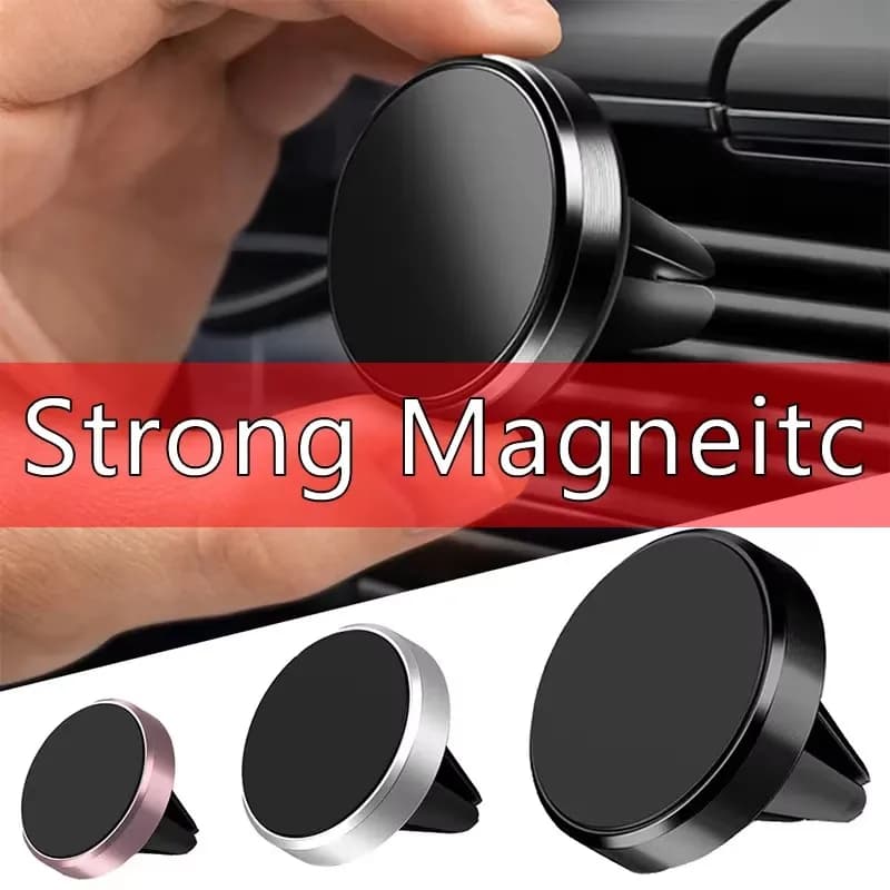Car Magnetic Holder Universal Air Vent Mount Stand Accessories For iPhone Samsung Xiaomi Magnet Holder Stand in Car Mobile Phone