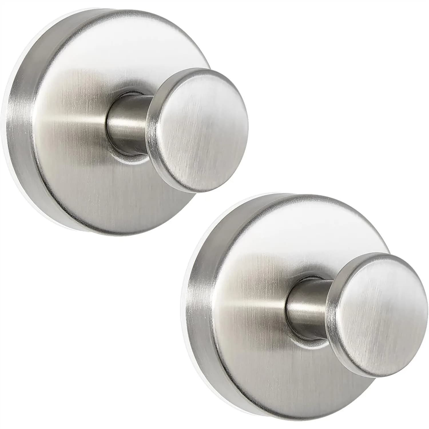 Suction Cup Hooks for Shower, Heavy Duty Removable Towel Hooks for Bathroom Kitchen Wall, No Damage Wreath Hangers for Front