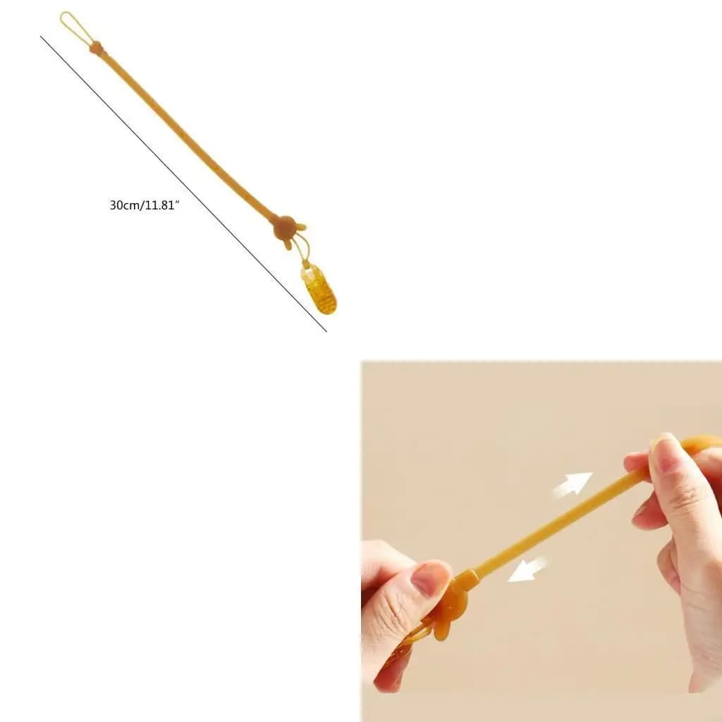 Terpa giocattolo dentizione e affidabile Cinta clip ciuccio silicone morbido