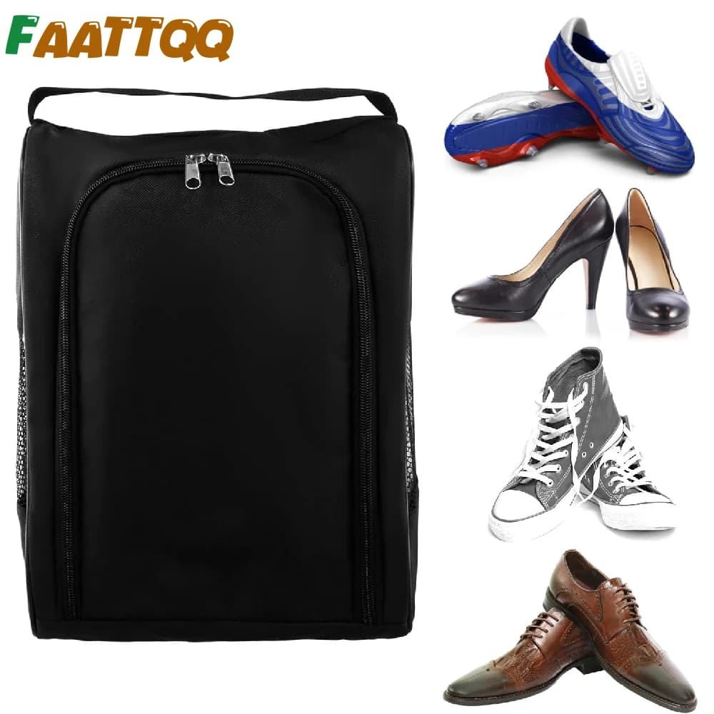Borsa portatile per scarpe da golf Oxford, borsa per scarpe sportive con ventilazione, borsa per scarpe da viaggio impermeabile