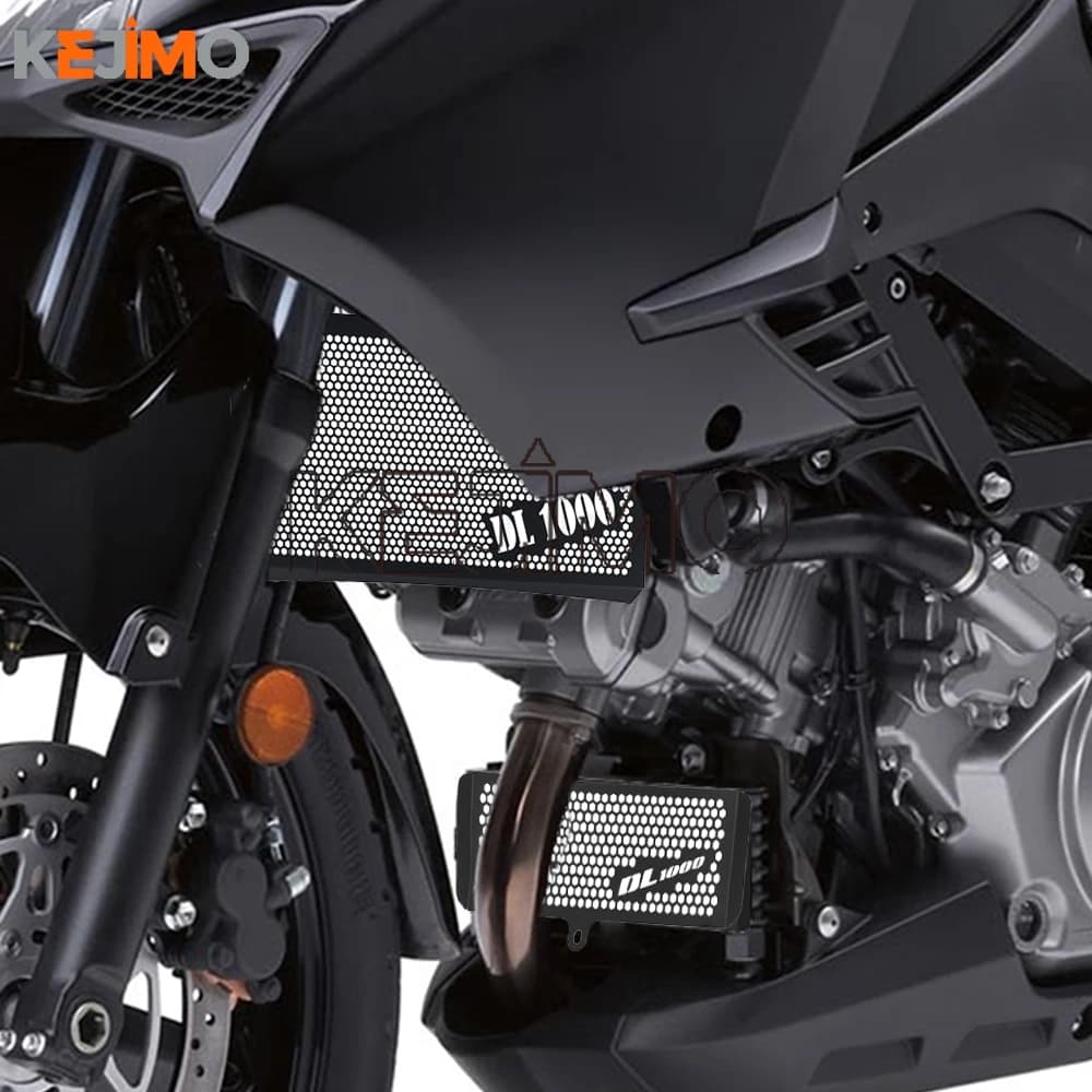 Protezione per Radiatore Serbatoio Carburante in Alluminio per Moto SUZUKI V-STROM DL1000 VSTROM 1000 2004 2005 2006 2007
