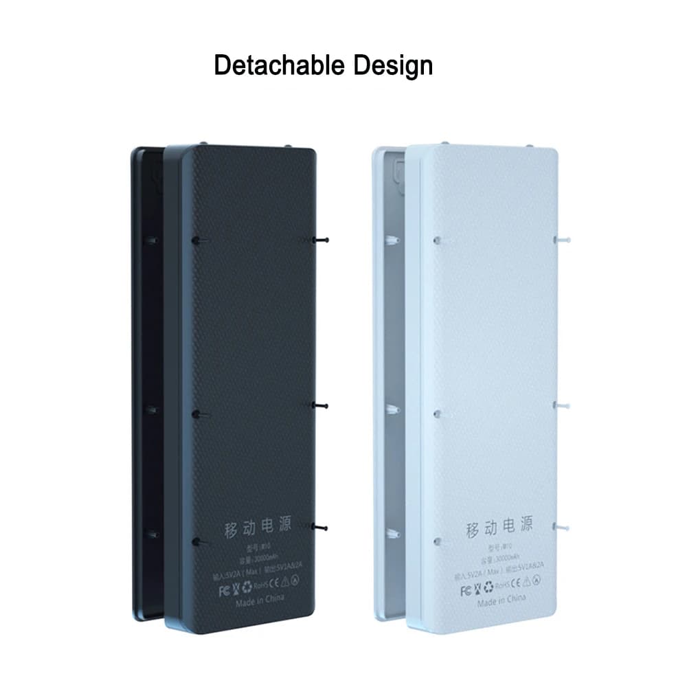 Custodia Power Bank Fai-da-te 10*18650 con Ricarica Rapida Esterna 5V PD, Scatola Contenitore Batteria per Ricarica Telefoni Cellulari Portatile