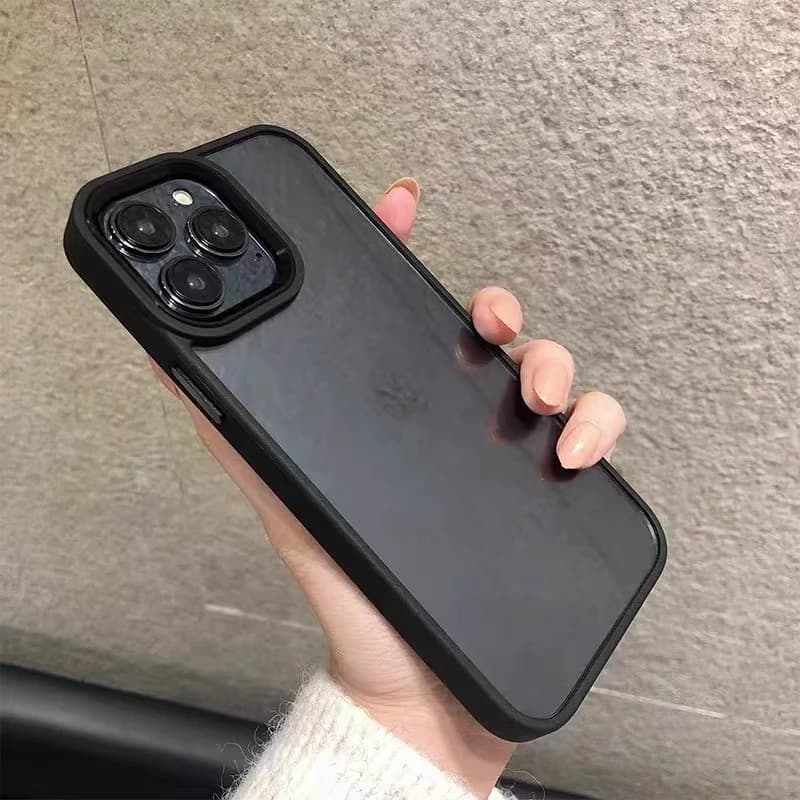 Custodia per telefono macroporosa di tendenza per iPhone 17 AIR 16 PLUS 15 14 13 12 11 7 8 XR PRO XS MAX Anti goccia Antipolvere Semplice copertura rigida