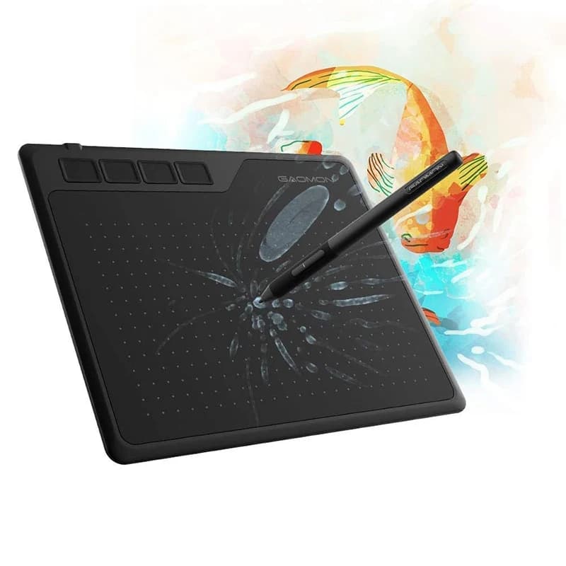 Tavoletta grafica Gaomon S620 Tavoletta digitale da disegno piccola da 6,5 * 4 pollici per pittura per prendere appunti OSU compatibile con il telefono Android