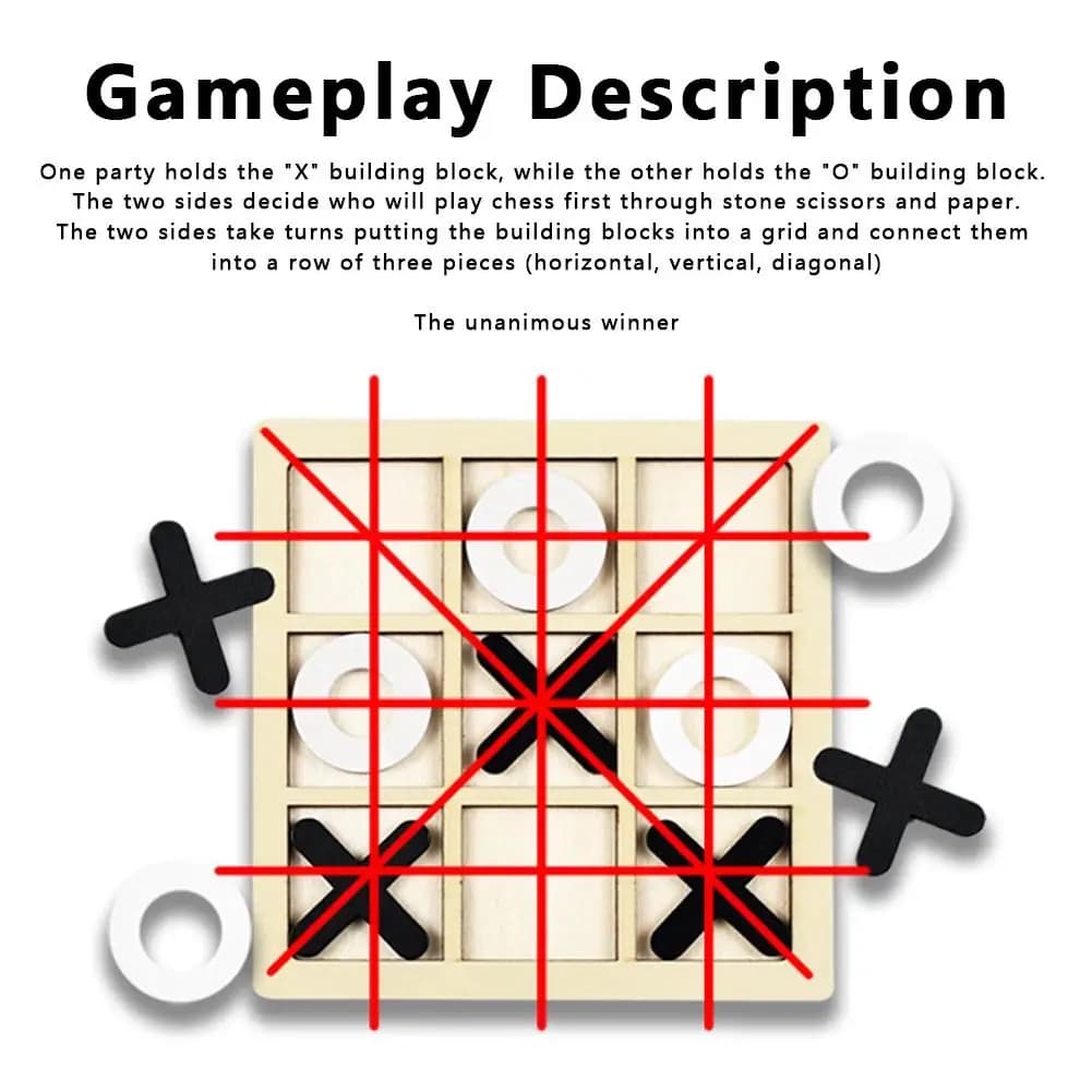 Gioco di scacchi Montessori Gioco di puzzle in legno Puzzle di interazione Allenamento del cervello Apprendimento precoce Giocattoli educativi per bambini Bambini