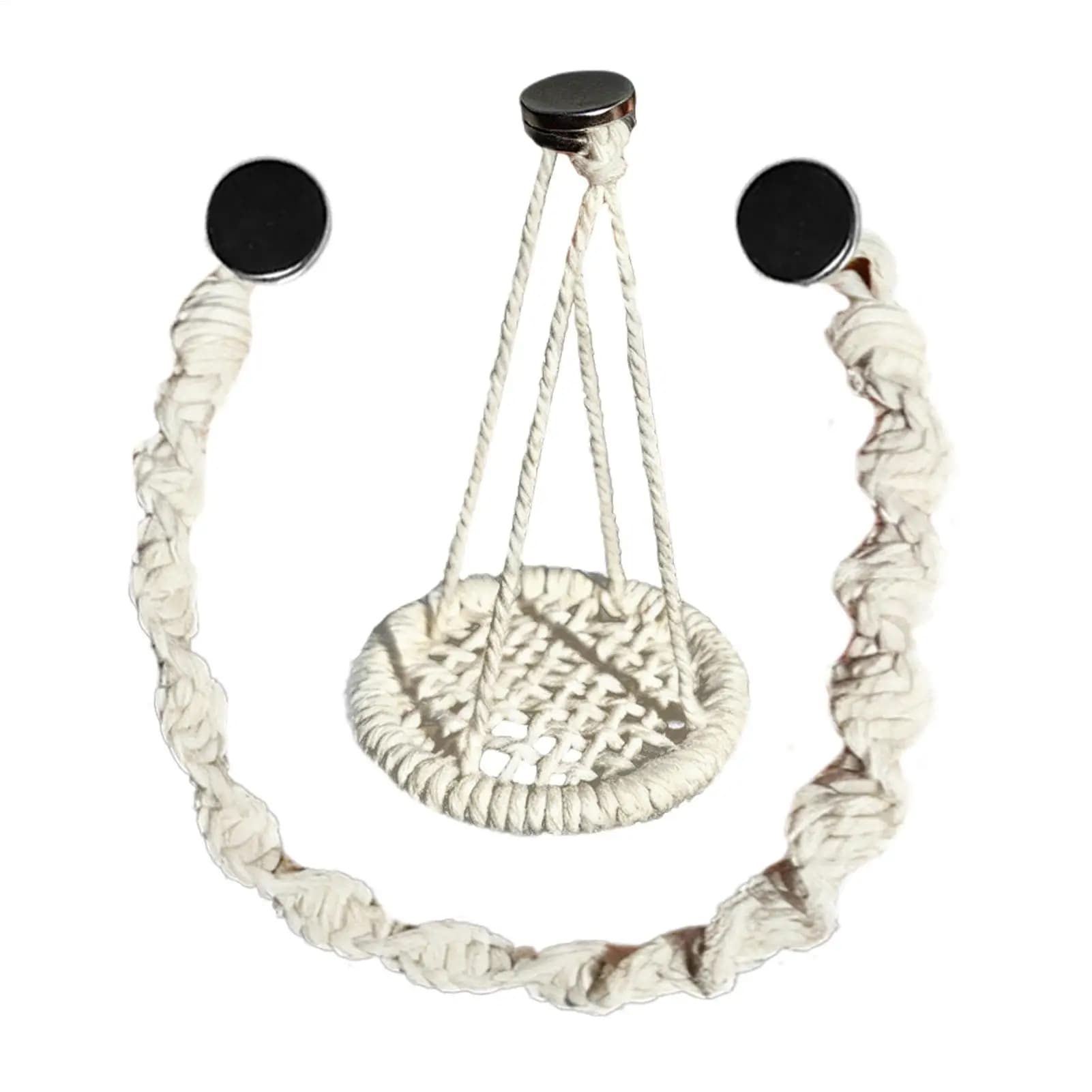 Accessories for Ragni Saltatori: Amaca Suspended with Corda, Accessories for Habitats of Ragni Jumpers for Land, Gechi Breeding and Rane from Tree