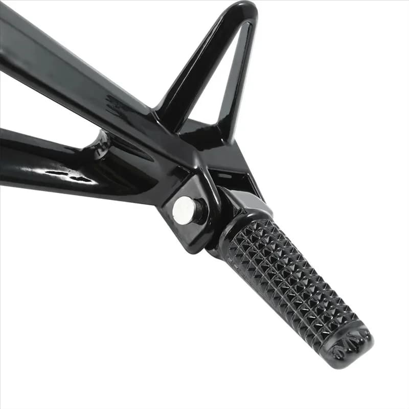 Pedana Set in alluminio adatto per YZF-R3 YZF-R3 2015-2024 MT03 2020-2024 Staffa poggiapiedi passeggero posteriore moto